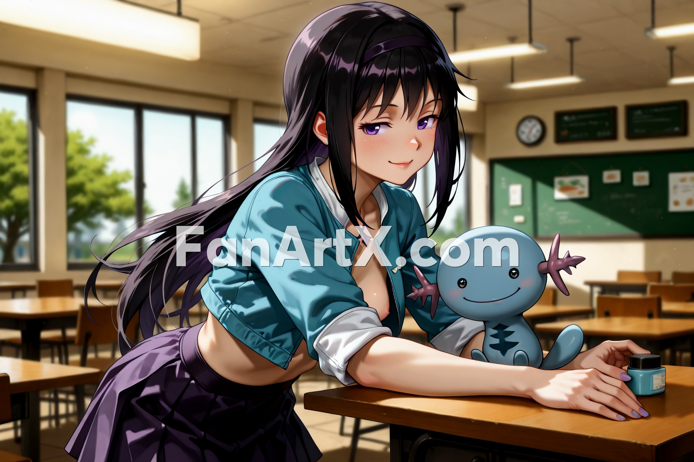 Akemi Homura Puella Magi Madoka Magica Fanart 8388011